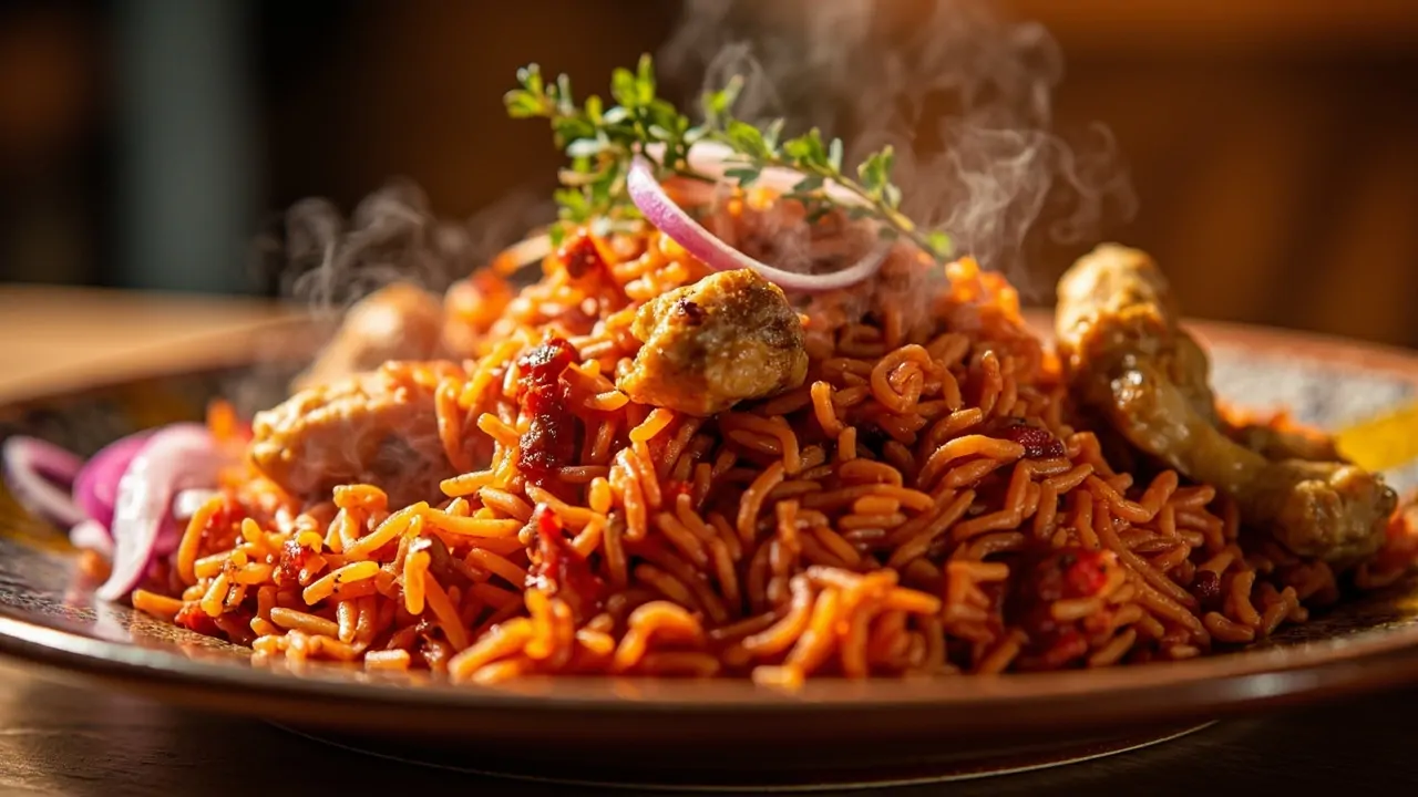 Arroz Jollof Nigeriano