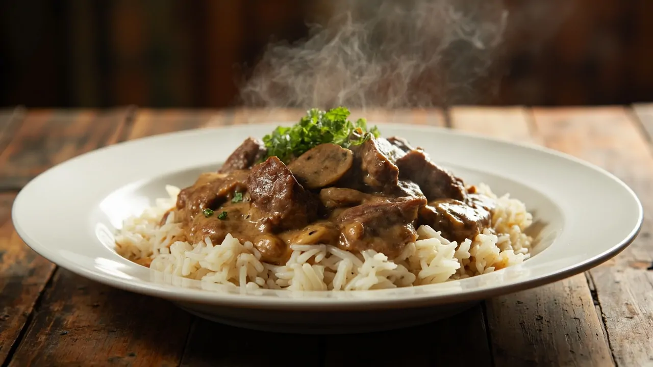 Stroganoff de Res