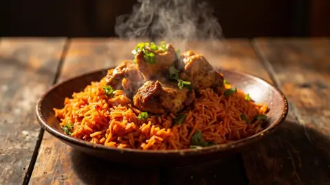 Jollof Rice - Arroz Jollof Nigeriano