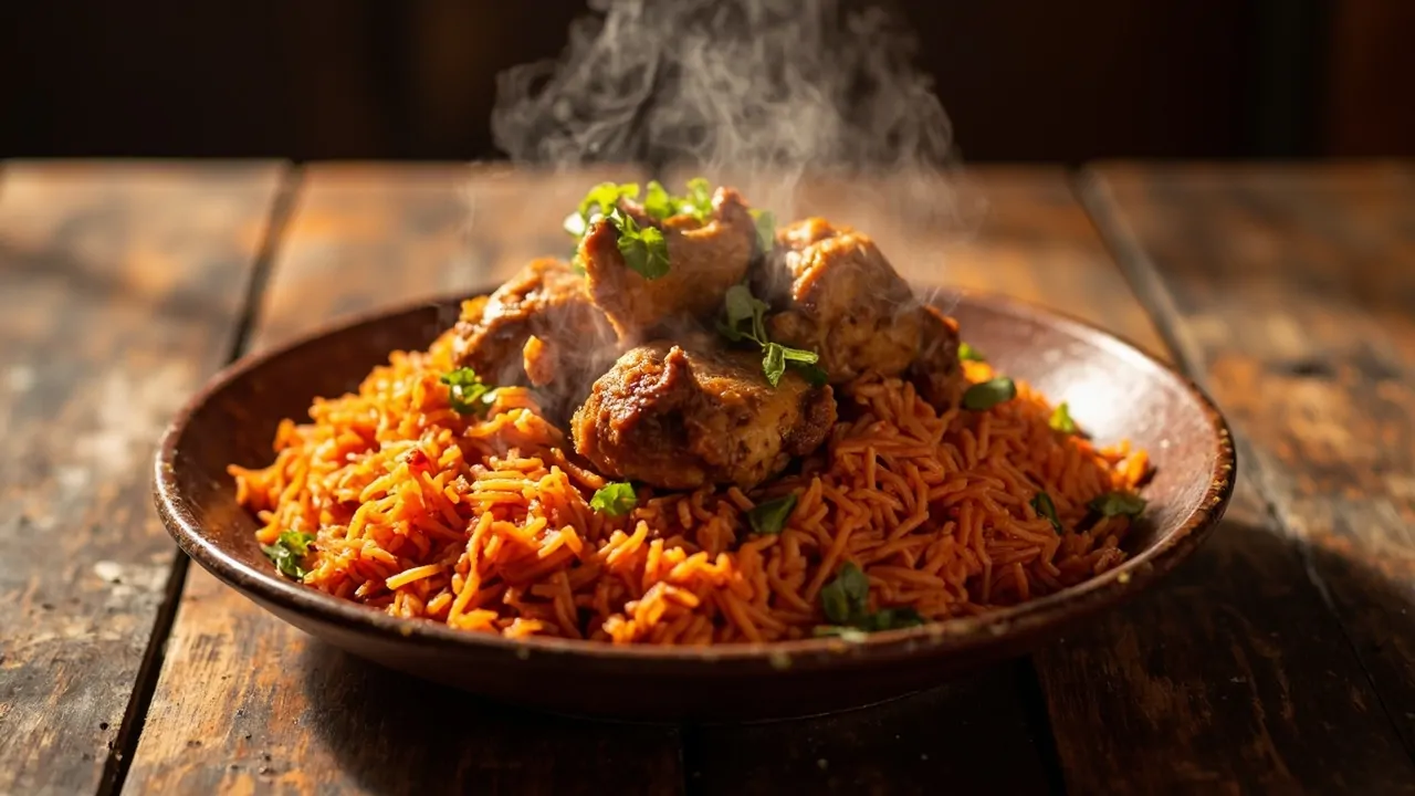 Jollof Rice - Arroz Jollof Nigeriano