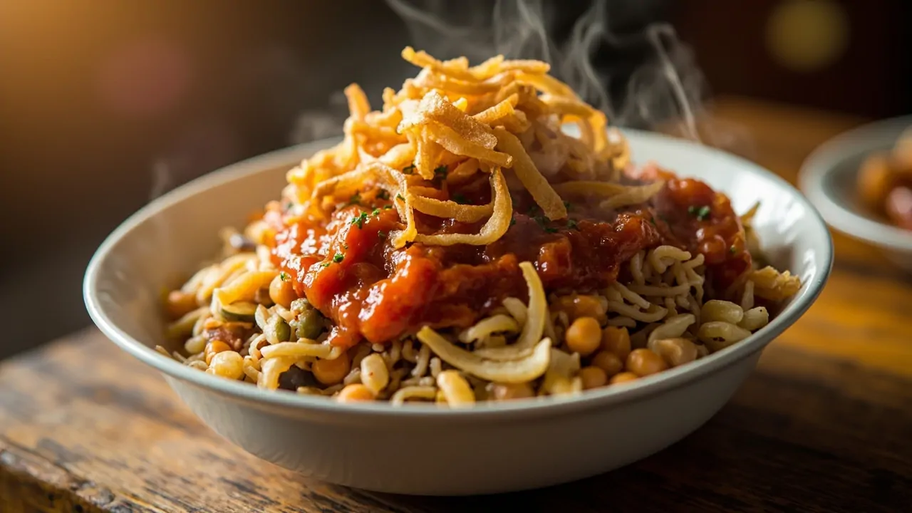 Koshari Egipcio