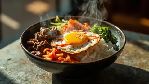 Bibimbap Tradicional Coreano