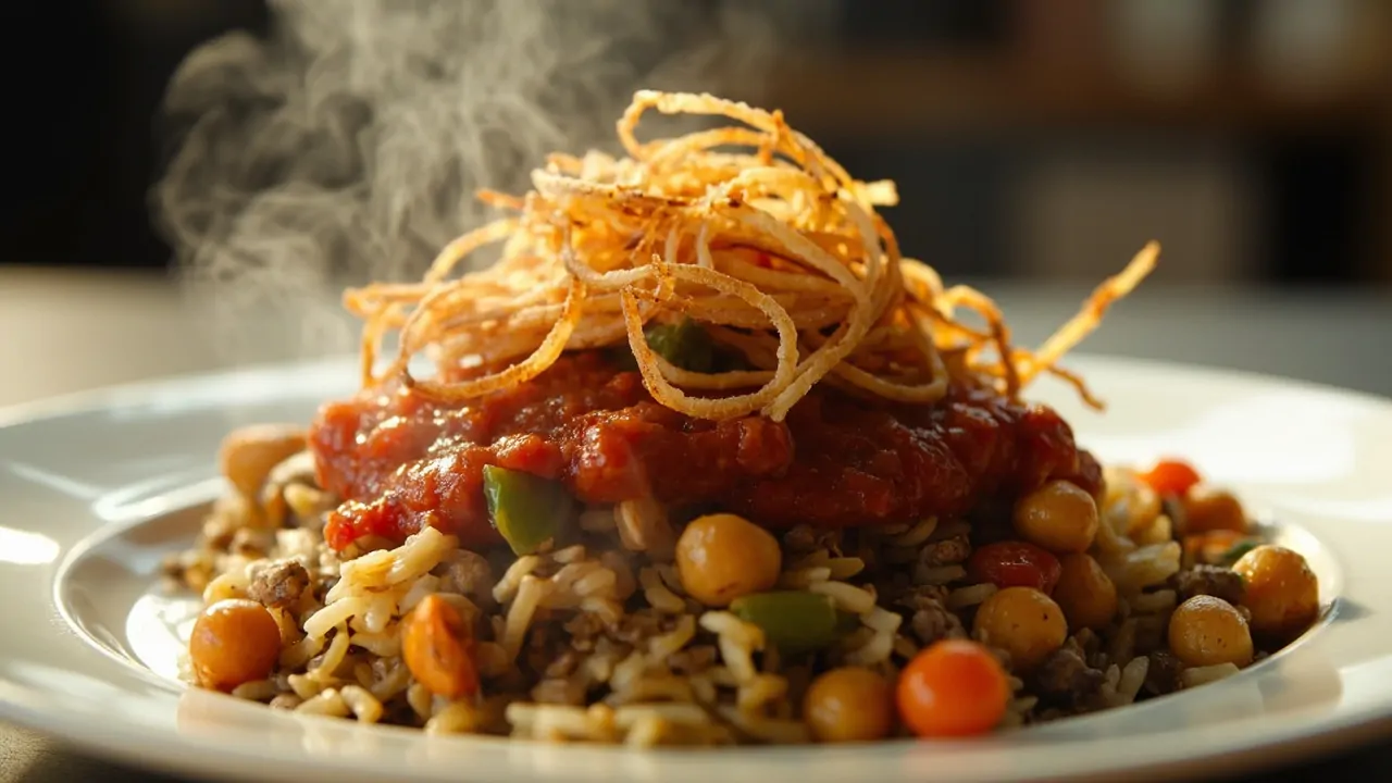 Koshari Egipcio