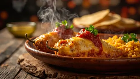 Chiles Rellenos de Queso