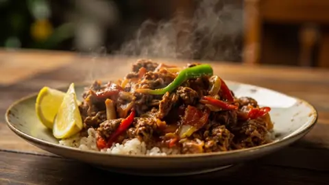 Ropa Vieja a la Cubana