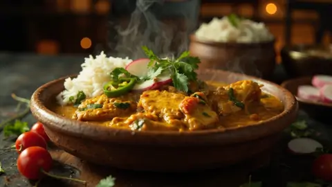 Curry de Hilsa con Mostaza (Ilish Macher Jhol)