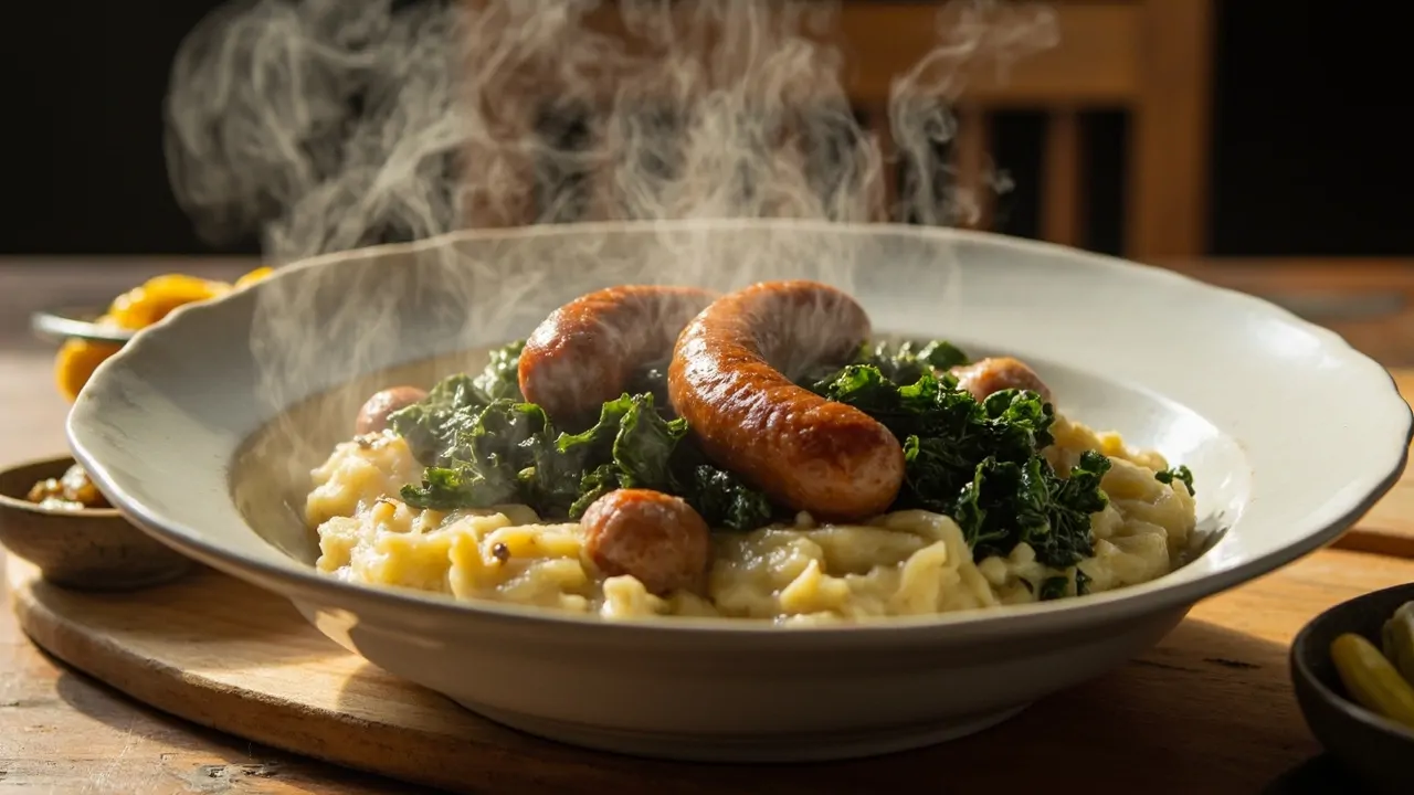 Stamppot Boerenkool met Rookworst
