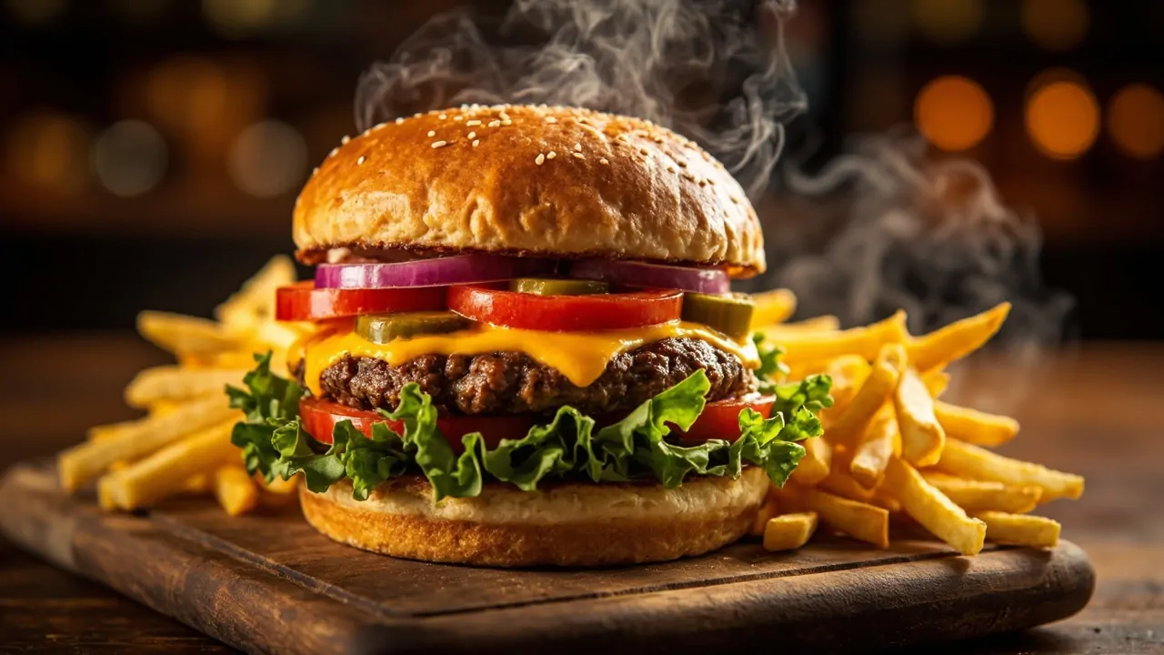 Classic American Cheeseburger