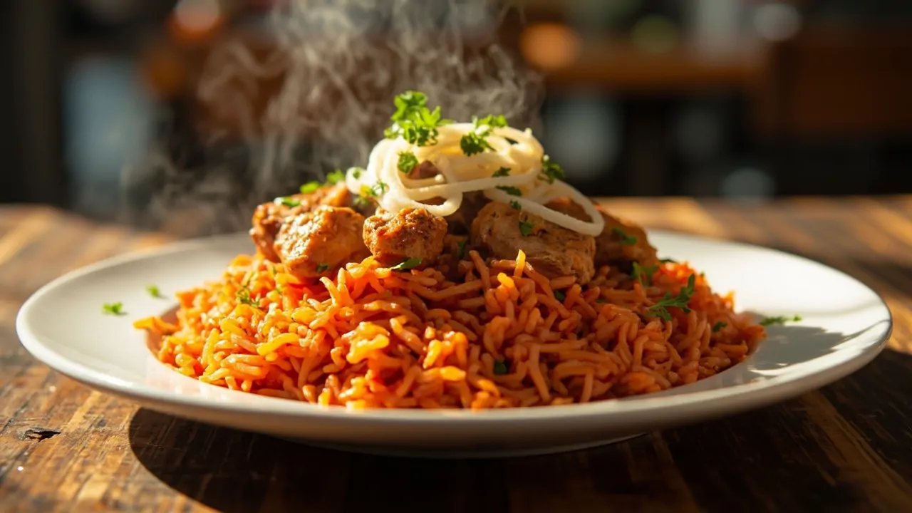 Arroz Jollof Nigeriano