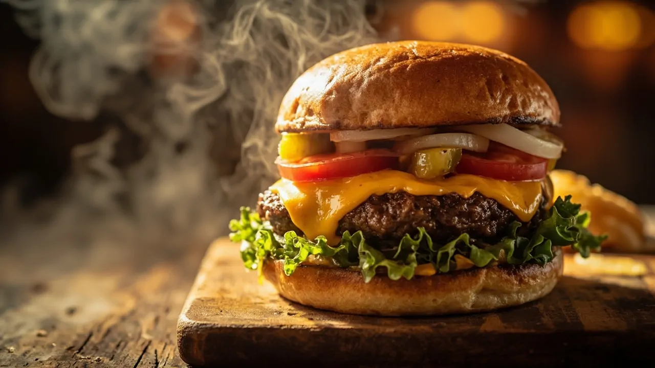 Classic American Cheeseburger