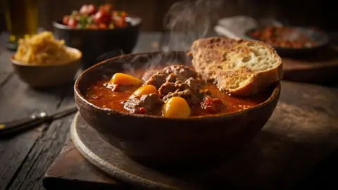 Gulash Húngaro Tradicional de Ternera con Paprika