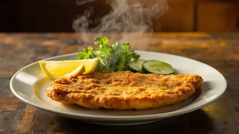 Wiener Schnitzel (Escalope Vienés)
