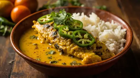 Shorshe Ilish (Pescado Hilsa en Salsa de Mostaza)