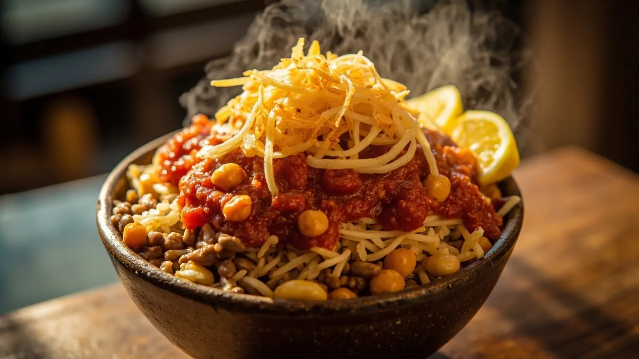 Koshari Egipcio