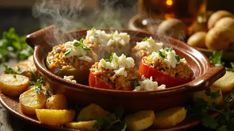Gemista - Verduras Rellenas al Horno