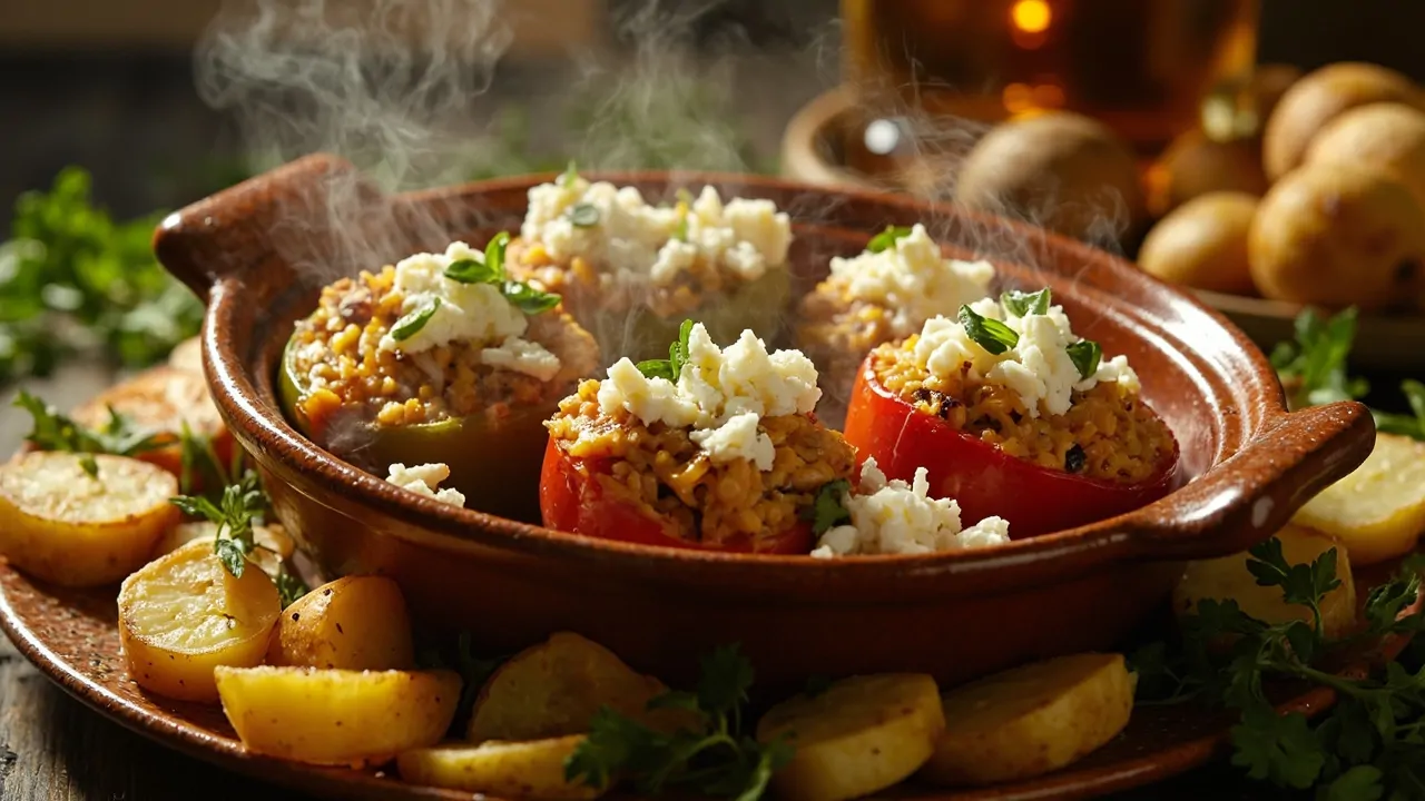 Gemista - Verduras Rellenas al Horno