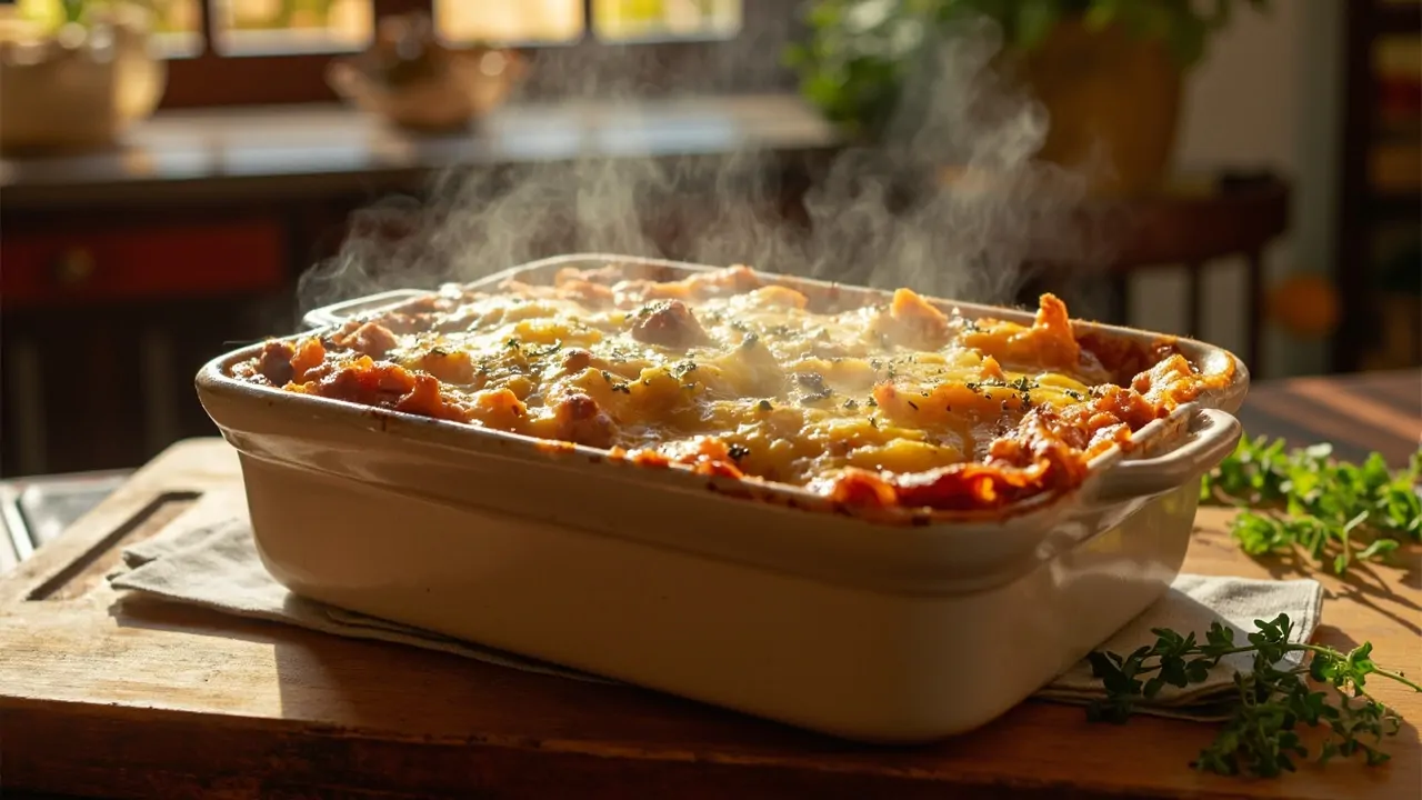 Moussaka griega casera
