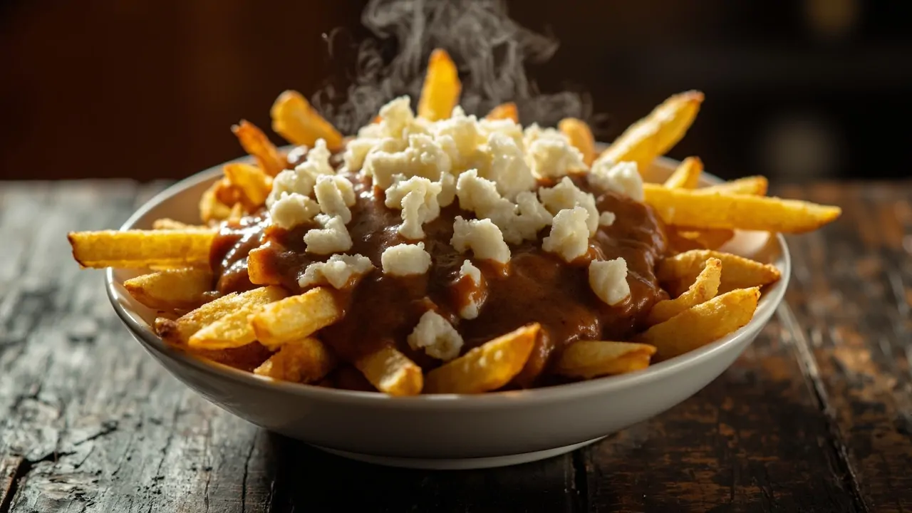 Poutine Clásica Canadiense