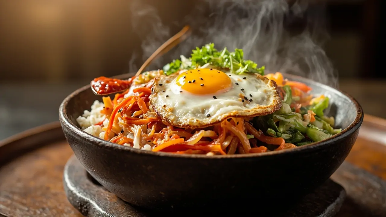 Bibimbap coreano