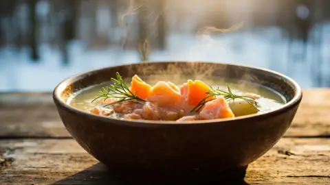 Lohikeitto - Sopa Cremosa Finlandesa de Salmón