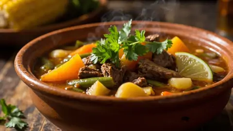 Cazuela de Vacuno Tradicional Chilena