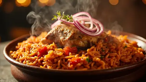 Jollof Rice with Chicken