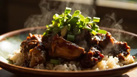 Pollo Adobo Filipino Casero