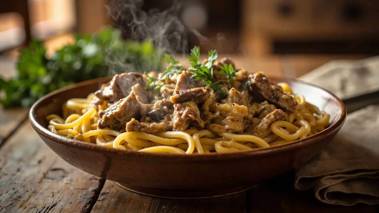 Stroganoff de Ternera