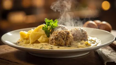 Königsberger Klopse (Albóndigas en salsa de alcaparras)