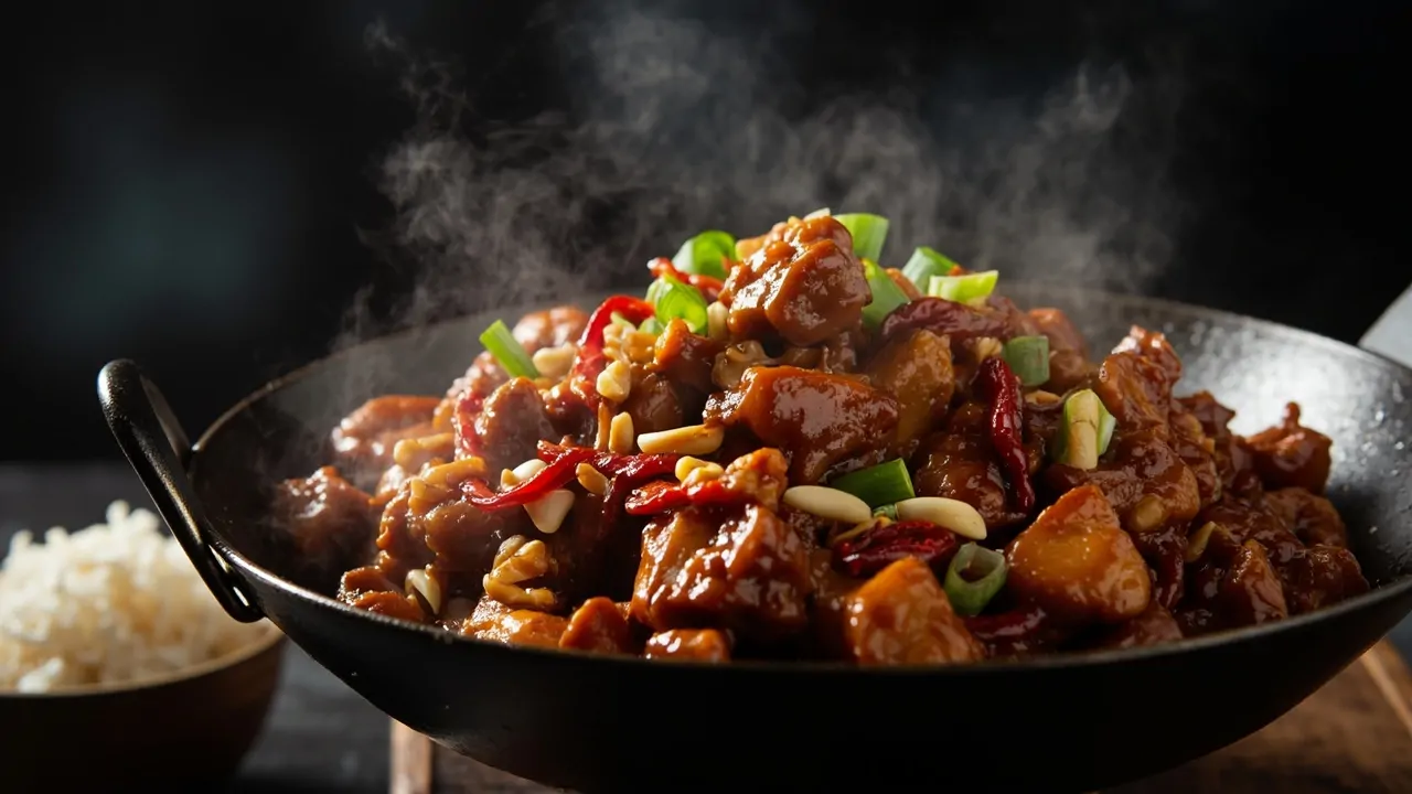 Pollo Kung Pao (宫保鸡丁)