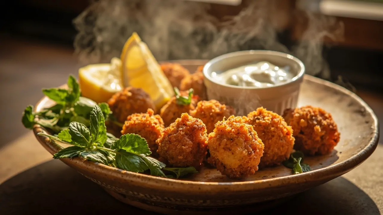 Kibbeh Frito Libanés (Kibbeh Maklieh)