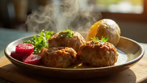 Frikadeller - Albóndigas danesas caseras