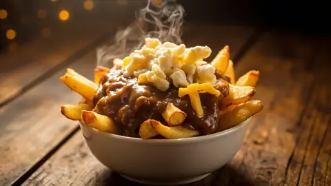 Poutine Tradicional de Quebec