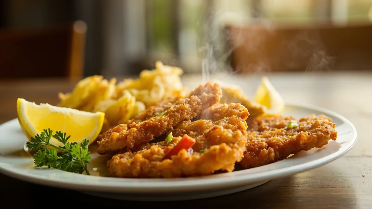 Wiener Schnitzel (Escalope Vienés)