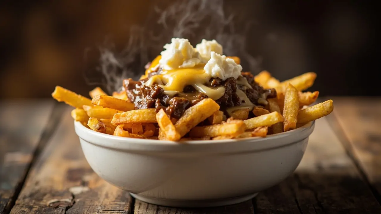 Poutine Clásica Quebequense