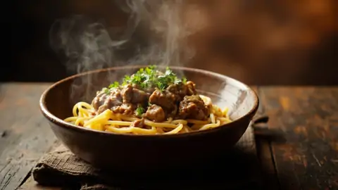 Stroganoff de Ternera