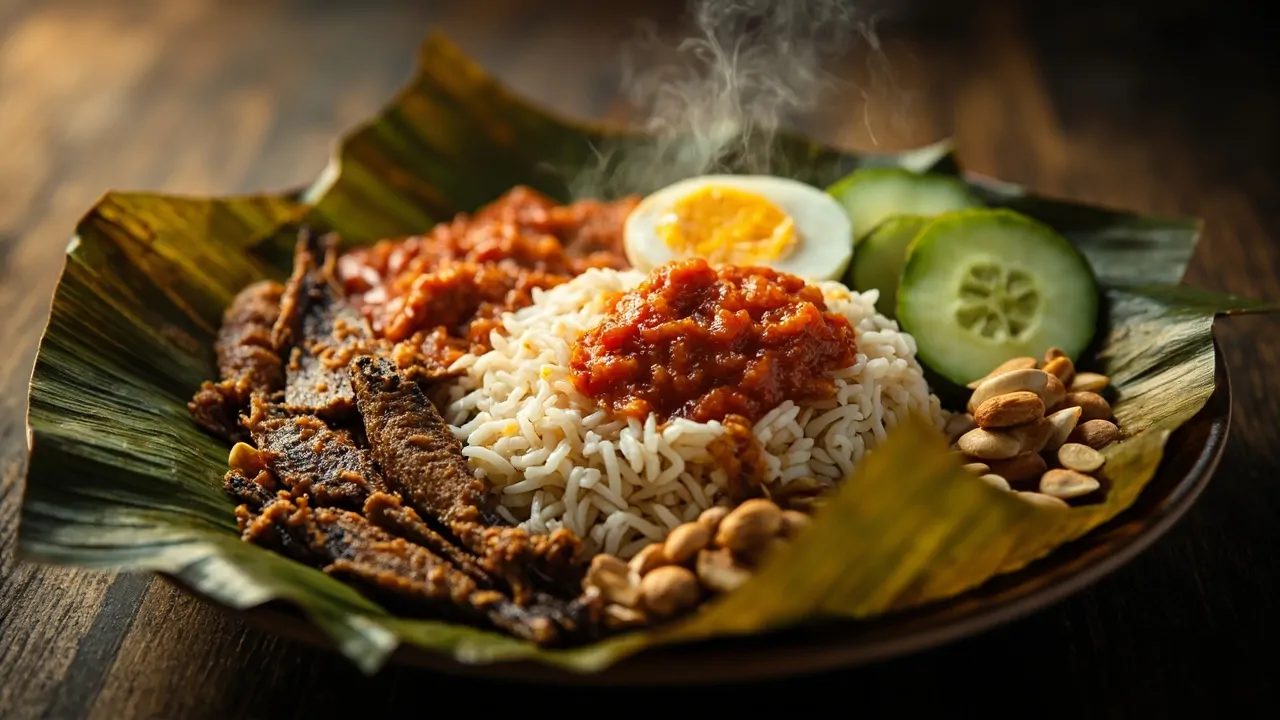 Nasi Lemak casero