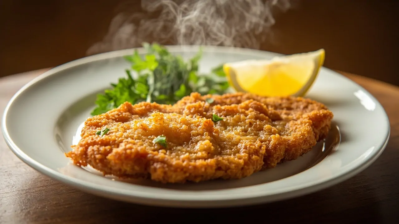 Wiener Schnitzel (Escalope Vienés)