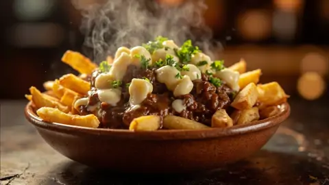 Poutine Tradicional Quebequense