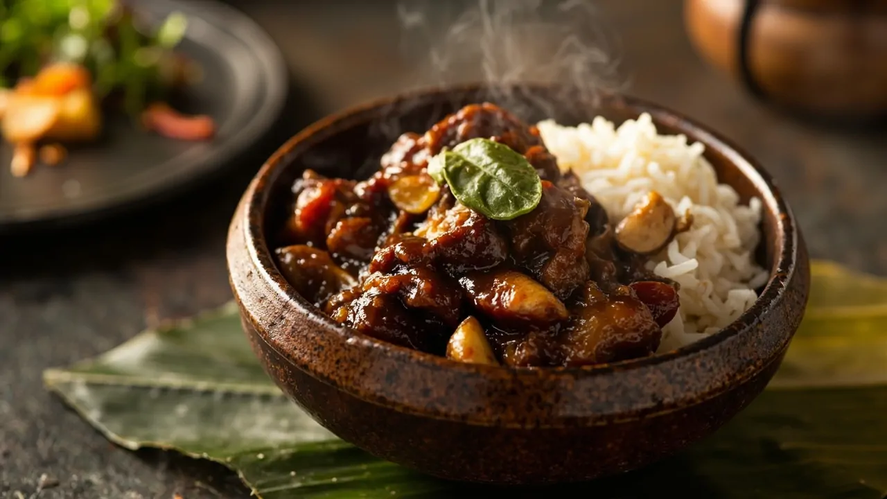 Pollo Adobo Casero Filipino