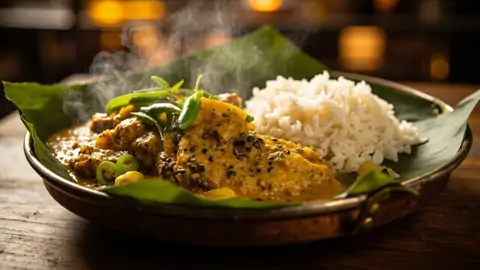 Shorshe Ilish (Hilsa en pasta de mostaza)