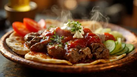 Iskender Kebap (Iskender Kebab)