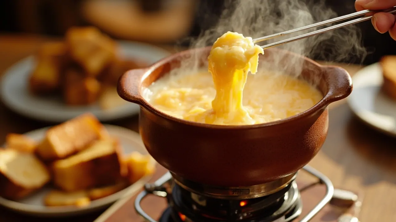 Fondue de Queso Suiza