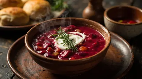 Borscht Ucraniano Tradicional