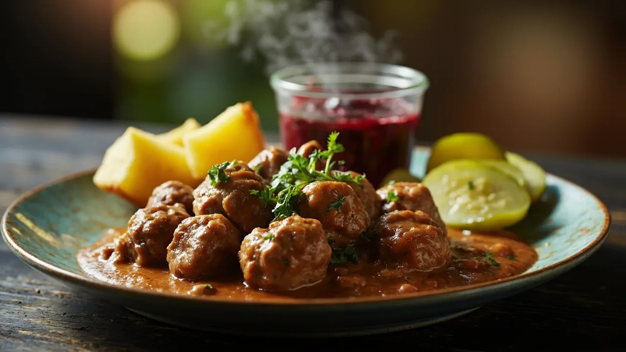 Köttbullar - Albóndigas Suecas Caseras