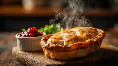 Tourtière tradicional de Quebec