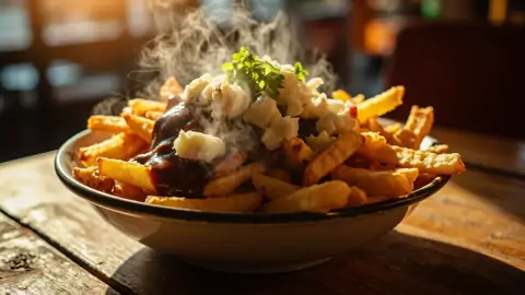 Poutine Clásica Quebequense