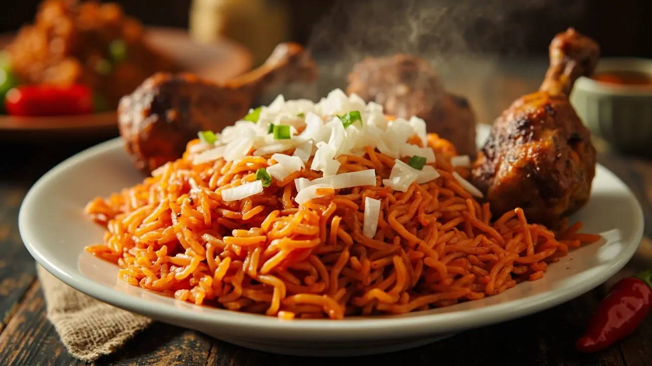 Arroz Jollof Nigeriano