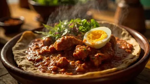 Doro Wat (Estofado Etíope de Pollo Picante)