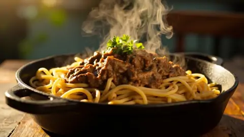 Beef Stroganoff